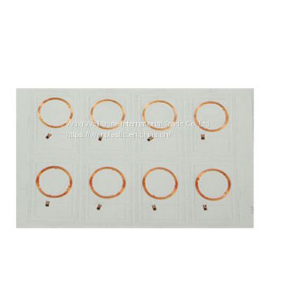proximity inlay for making rfid cards