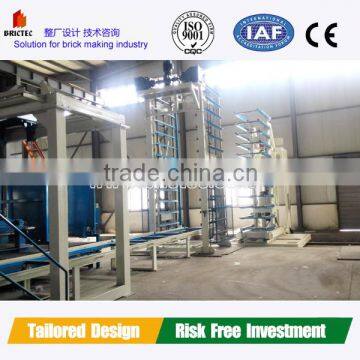 Hydraulic cement brick making machine