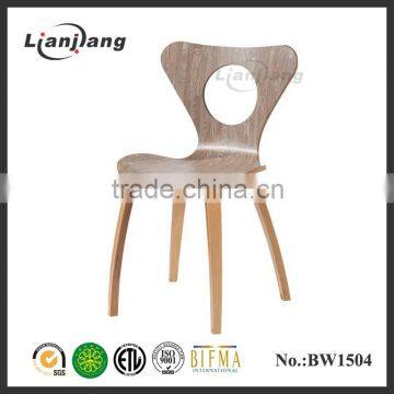 Solid elegant plywood chair wholesale