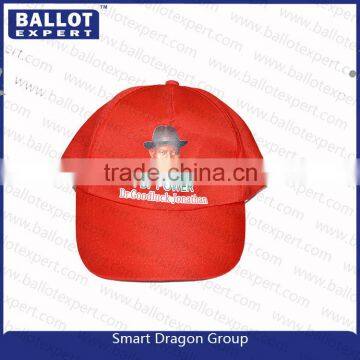 red Fashion Cotton printed Baseball Cap