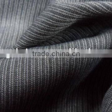 2015 Spring and summer new designs woven navy blue stripe fabric