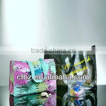 Recycle Bags Clear with Printing Soft PVC Shopping Bags