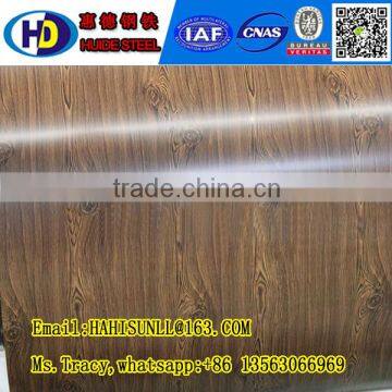 High quality Wood printed pattern PPGI