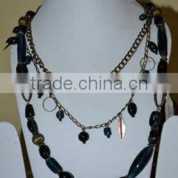 metal glass Necklace