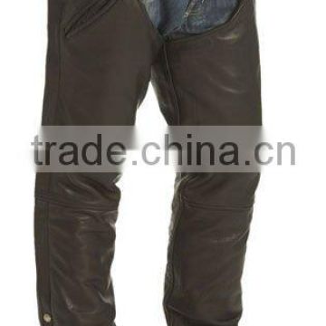 High Quality Genuine Leather Leather Chaps Unisex Model with Top Quality Finish and Best Price