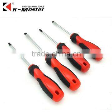 K-Master rubber handle CRV screwdriver phillips slotted screw driver turn the screw