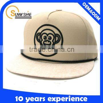 Promotion Custom 5 Panel Caps 3D Puff Embroidery Snapback Cap