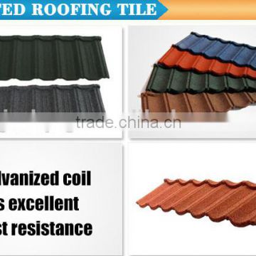 Stone Coated Roofing Materials Corrugated Cardboard Roof(Roman tile)