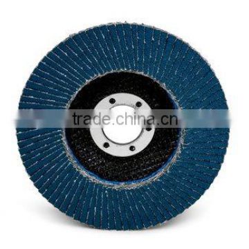 100*16 T27 ZIRCONIA flap disc with synchronized fiberglass