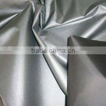 100% polyester silver coated taffeta fabric