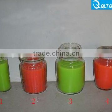 Various size Galss Votive Candle Holder/Decorative glass candle jar