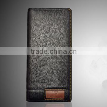 Long mens wallet leather with card holder