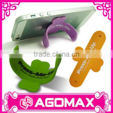 Customized OEM cheap silicone mobile stand for iPhone 6