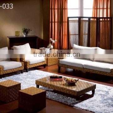 Living Room sofa set Furniture - Wicker Rattan Furniture - Water hyacinth furniture- wicker furniture- Rattan furniture