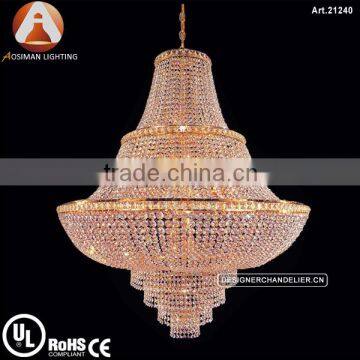 Luxury Large Empire Crystal Chandelier for Hotel
