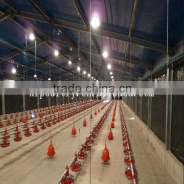 environmental control poultry farm with all equipment for broiler