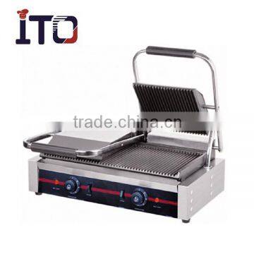 CH-813 Commercial Electric Contact Grill / Panini Grill