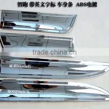 KIA sportage R side moudling ABS Chrome side moudling for sportage R