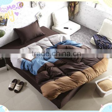 Factory Wholesale cheap White 100 Cotton disposable Quilt Cover And Flat Bed Sheet For Hotel