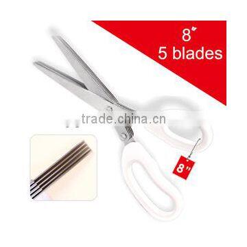 Good Quality 8" Five Blades Multi-function Kitchen Scissors