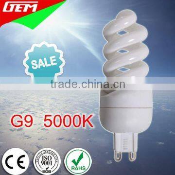 10000Hours Lifetime T2 Mini Spiral Helix G9 Bulb 5000K Energy Saving