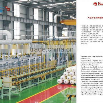 Roller type steel Cylinder quenching Furnace