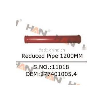 reduced pipe 1200mm OEM 277401005 delivery pipe Concrete Pump spare parts for Putzmeister