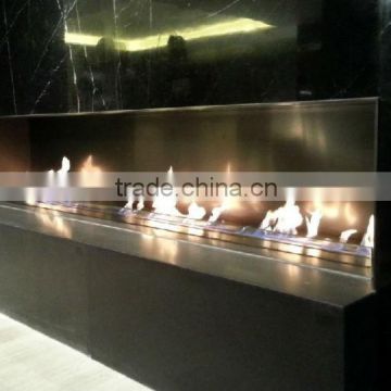 real flame bioethanol inserted fireplaces for warm