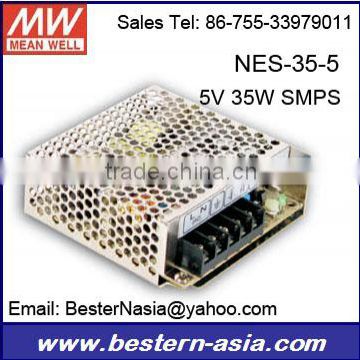 Meanwell NES-35-5 ul listed power supply