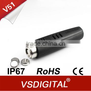 Safety inspection managing friendly use touch probe