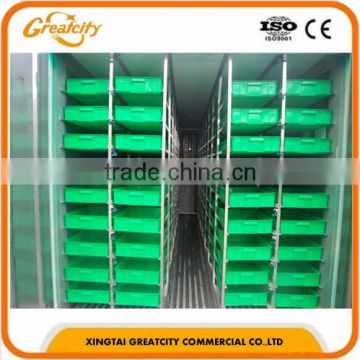 1000kg hydroponic sprout shipping container hydroponic machine