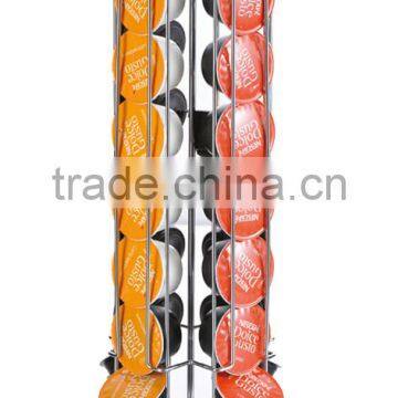 High quality mental 28pcs Dolce Gusto coffee capsule holder