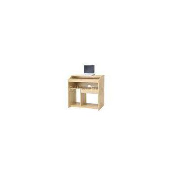 Cherry PB / MDF Board Computer Table Wooden Office Desks Modern DX-824