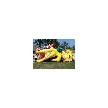Durable Outdoor Commercial Inflatable Slide, Cheap Inflatable Crocodile Slide For Playing