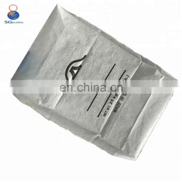 Customized 25kg polypropylene bag of cement