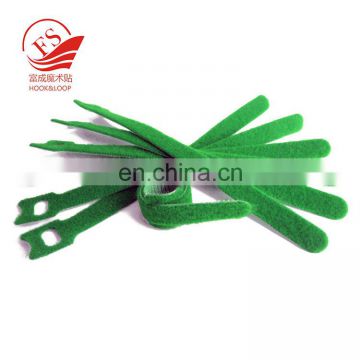 Shenzhen manufacture 100 nylon hook loop cable tie binder for bundling  materials cables and tools