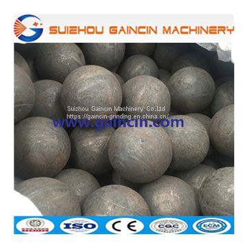 best price hot rolled grinding media balls, steel forged mill balls, grinding media milling ball