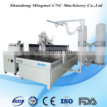Hot sale in algeria!!!wood cnc router 1218 with working area 1200*1800mm DSP handle control system