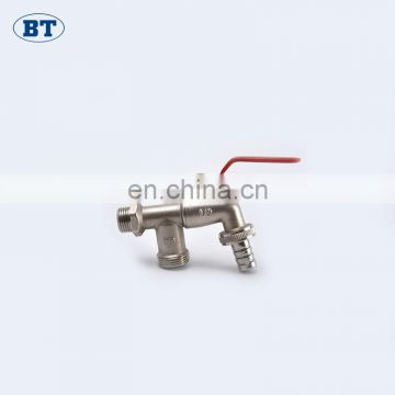 BT2020 cheap lockable brass water valve tap bibcock directional control valve