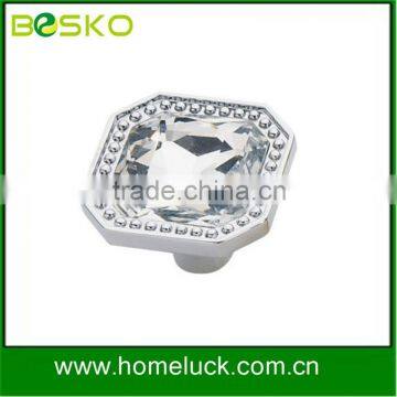 crystal handles and knobs knob handle zinc handles in high quality