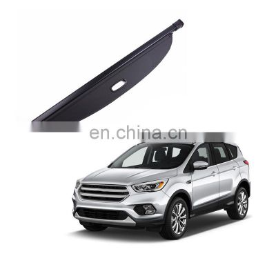 Waterproof Rear Trunk Security Shielding Shade Retractable Cargo Cover For Ford Escape 2013-2019 Accessories