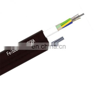 Armored Figure 8 Optical Fibre G652D GYTC8A Outdoor Aerial Self Supporting Drop Cable Figure 8 6 Cores Cable Fiber