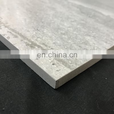 600x600 Grey matte stone grain glazed flooring ceramic