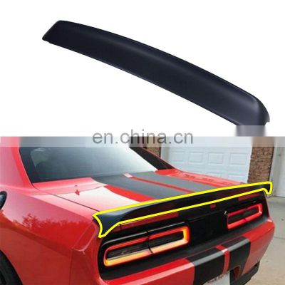 Honghang Oem&Odm Auto Parts For Challenger Srt Spoiler Auto Accessories For Dodge Challenger Hellcat Style Car Spoiler 2015
