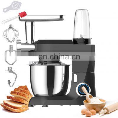 Home Electronic Appliances Multifunctional Dough Kneader Meat Grinder 1400W 1500W 1600W 6L 7L Kitchen Stand Mixer