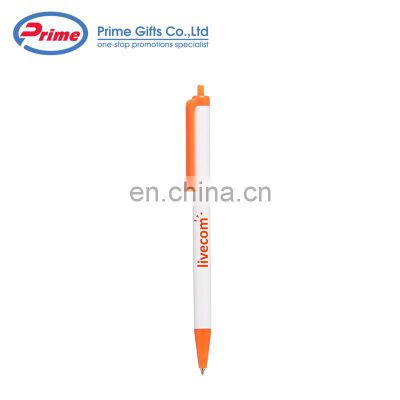 Cheap Promotional Plastic Ball Point Pen with Customized Logo