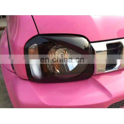 High quality head light cover for Suzuki Jimny accessories black headlamp cover for Jimny