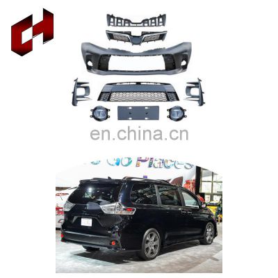 CH Factory Direct Best Fitment Exhaust Tips Side Stepping Led Headlight Whole Bodykit For Toyota Sienna 2011-2016 To 2018