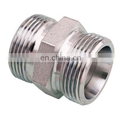 Carbon Steel Compression Fittings Connector Straight Fittings with OEM and ODM for Sale
