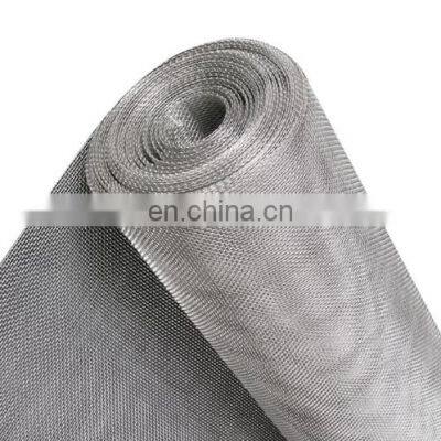 High Quality 304 Stainless Steel Plain Woven Weave Wire Mesh